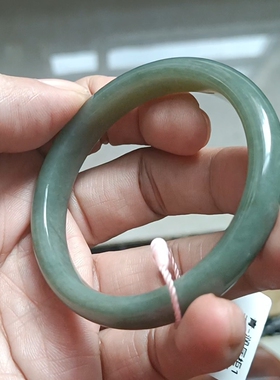 商场撤柜天然和田玉手镯玉镯子带国家官方鉴定证书保真品礼物q110