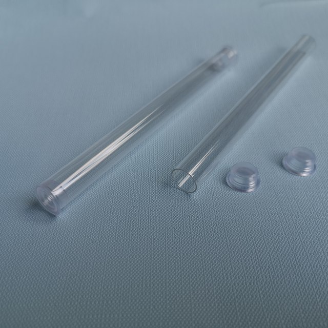 PC tube with lid inner diameter 10 cylinder