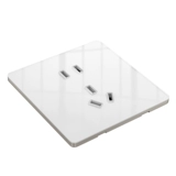 国际电工 Белый переключатель, настенная стеклянная световая панель, зеркальный эффект