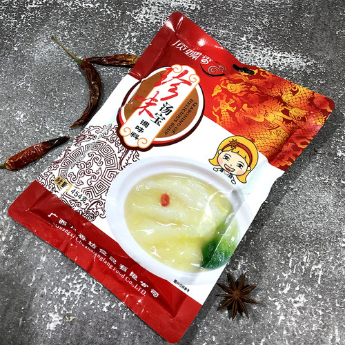 柳州川香坊螺蛳粉店用汤料包柳顶螺香珍味汤宝料 商用汤料包454克 - 图2
