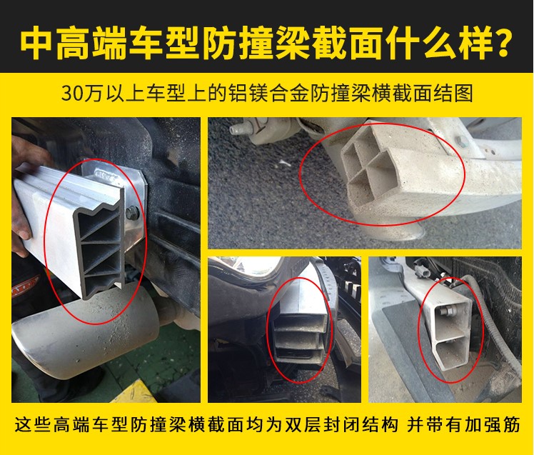 适用奥德赛艾力绅前后防撞钢梁奥德赛艾力绅飞度皓影URV冠道改装 - 图1