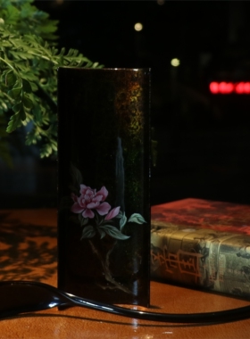 华颖堂漆器茶则闳文造器