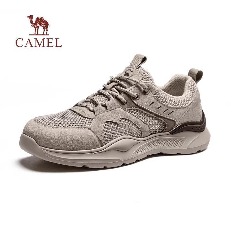 骆驼运动鞋男2026春夏季透气舒适轻盈男款慢跑鞋厚底增高休闲板鞋,淘宝优惠券,粉丝福利购,淘宝优惠卷