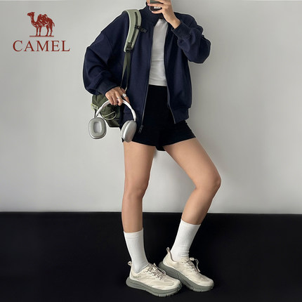 骆驼碳H1000运动休闲鞋男款户外登山鞋厚底透气男鞋越野跑步鞋子