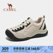 Camel Outdoor Women Shoes 2024 Spring Abrasion Resistant Cross-country Running Sneakers Waterproof Non-slip Shock Absorbing Hiking Climbing Shoes