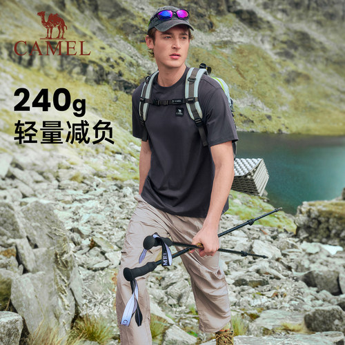 【神仗】骆驼专业户外登山杖男女徒步爬山便携超轻伸缩装备手杖 - 图2
