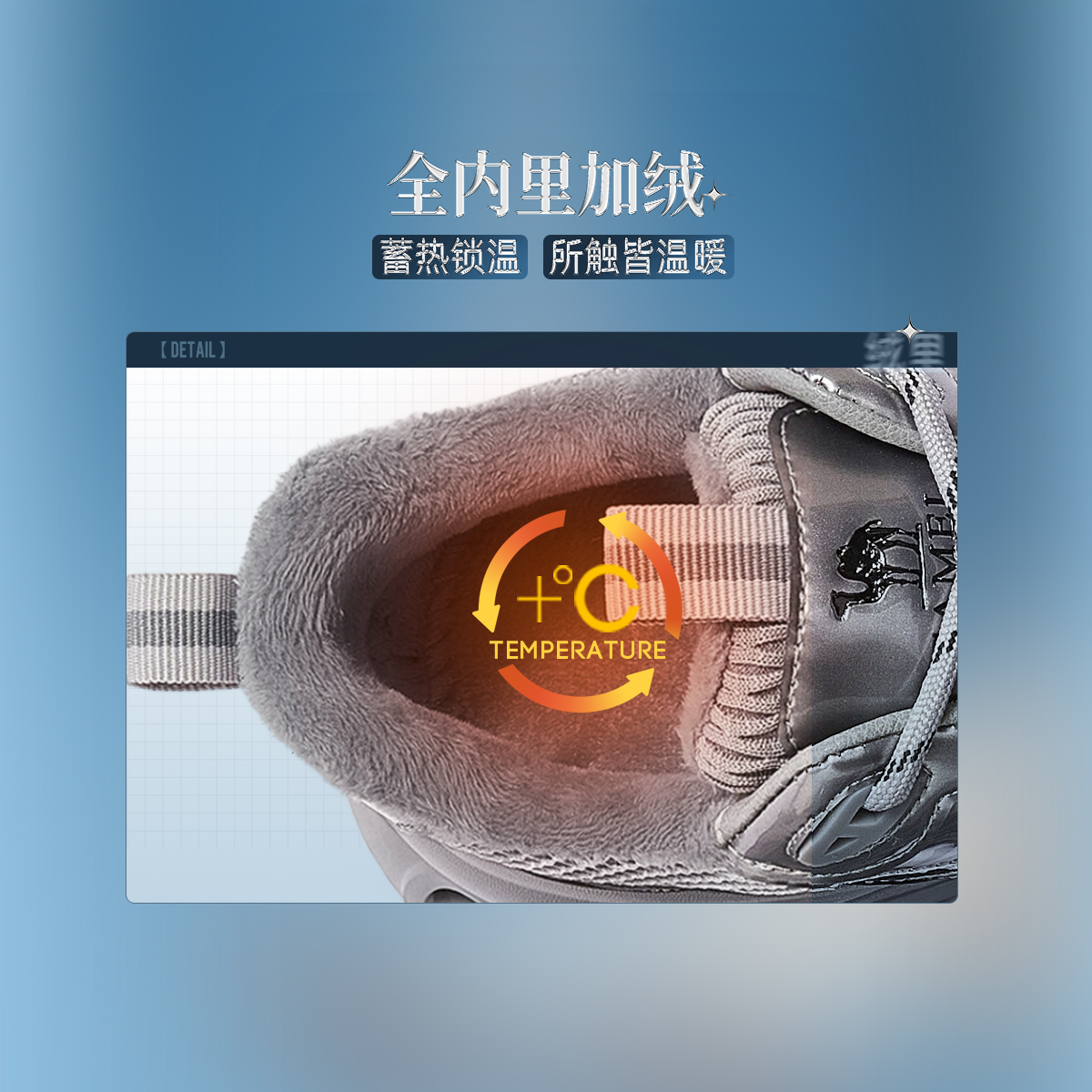 骆驼银际老爹鞋女鞋2025秋季新款银色运动鞋子女款厚底增高休闲鞋 - 图1