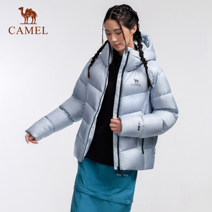 骆驼户外羽绒服冬季新女款男款高蓬松防钻