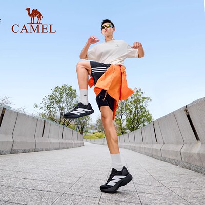 骆驼户外慢跑鞋女透气减震训练鞋