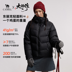 弹礼金124【鹅绒】骆驼羽神户外羽绒服