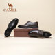 Camel Autumn Genuine Leather British Business Leather Shoes Breathable