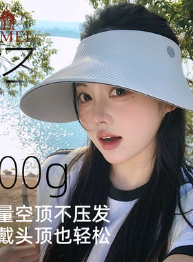 骆驼空顶帽防晒帽遮全脸女士2026夏季新款防紫外线大帽檐遮阳帽子