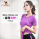 骆驼运动套装女夏2018新款瑜伽服套装 健身服速干衣健身房跑步