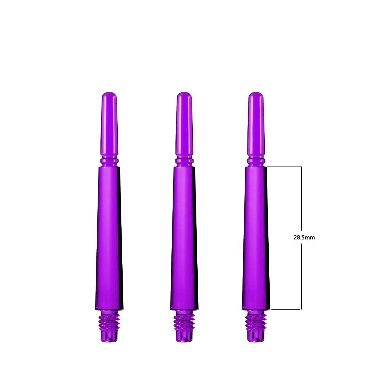 CosmoFit Shaft Normal Clear Purple飞镖杆普通透明紫色多种长度 - 图1