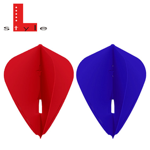 日本原产L-style L4C Kite风筝形香槟冒款定型多色飞镖尾翼飞镖叶 - 图0