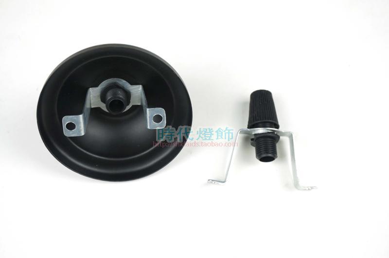 吸顶灯底座单头盘餐吊灯过道灯底座小圆盘支架LED灯饰灯具配件 - 图2