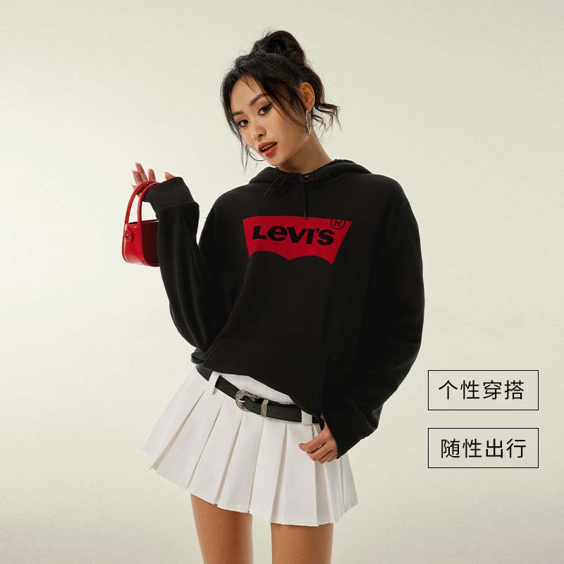 Levi's 李维斯 情侣款连帽时尚卫衣19622 四色