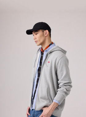 Levi's李维斯男士抓绒连帽卫衣