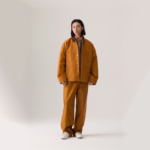 【商场同款】Levi's李维斯男士美式宽松百搭牛仔夹克外套003L2 - 图0