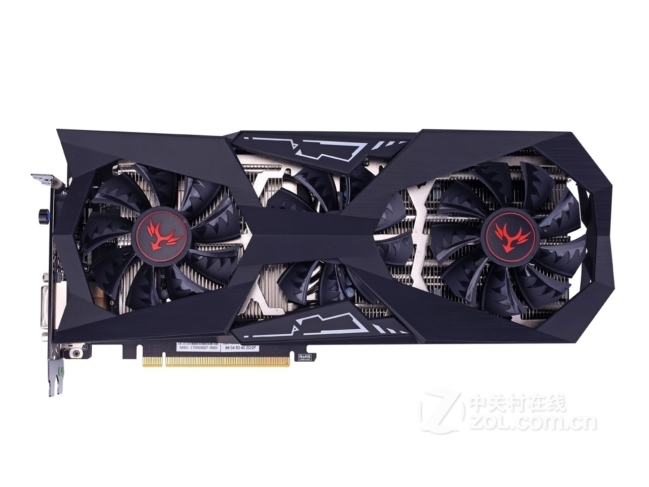 七彩虹iGame GTX 1070 Vulcan X OC风扇显卡散热风扇叶显卡扇叶-图3