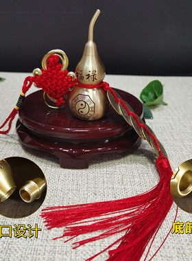 纯黄铜五帝钱国风挂件