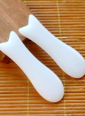 玉石刮痧面部拨筋棒身体点穴美容