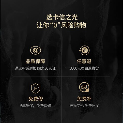 卡信之光 欧式全铜孔雀蓝水晶吊灯客厅 美式轻奢简约卧室餐厅灯具 - 图2