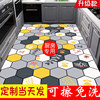Upgraded version of PVC wipeable no-wash floor mat