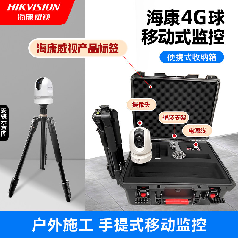 Hikvision 4G deployment and temporary ball control