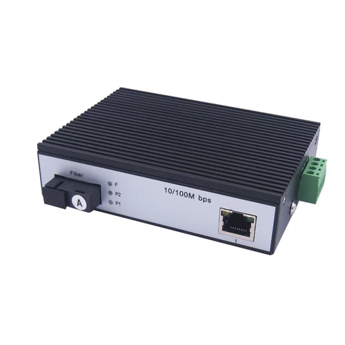 Haohanxin Industrial Grade 100 Mega 5 -Port 1 Light 1 Light 1 Electric 4 Electric SFP Однопроизводительный одномодный оптический приемопередат
