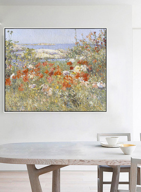 西莉亚花园哈萨姆欧式油画风景画