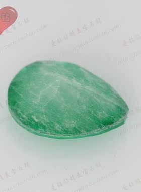 合成哥伦比亚祖母绿梨形戒面宝石 水滴形天然水晶吊坠首饰主石DIY