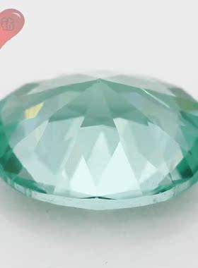 椭圆形137#绿尖晶裸石戒面 蛋形人造合成绿宝石镶嵌首饰品主石DIY