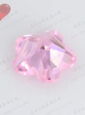 diy粉红色裸石美甲饰品水晶钻