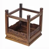 Тенон цветочных рамков красного дерева -и кормления -Корфта, Qiyu Stone Bonsai Base Base Chicken Wings