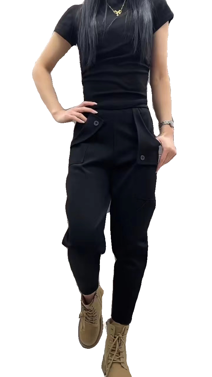 网红春秋款哈伦裤女潮高腰小脚裤显高萝卜裤休闲宽松九分裤马丁裤,淘宝优惠券,粉丝福利购,淘宝优惠卷