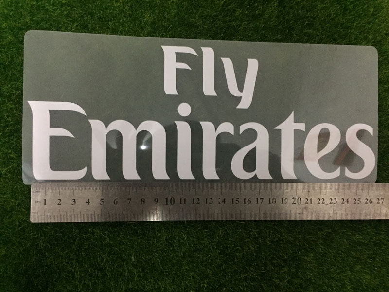 阿联酋航空赞助Fly EMirates尺寸为26.5cm印字印号 - 图0