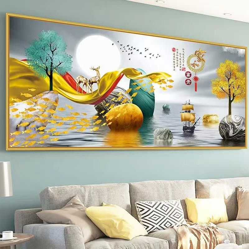 客厅装饰画墙纸沙发背景墙现代简约3D立体墙贴孔雀自粘壁画,淘宝优惠券,粉丝福利购,淘宝优惠卷