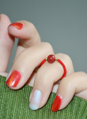 本命年红绳紫金砂国风情侣