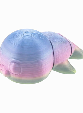 3D打印小海豹手办创意挂件模型摆件儿童玩具