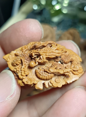 纯手工雕刻桃核！一物一图！！！