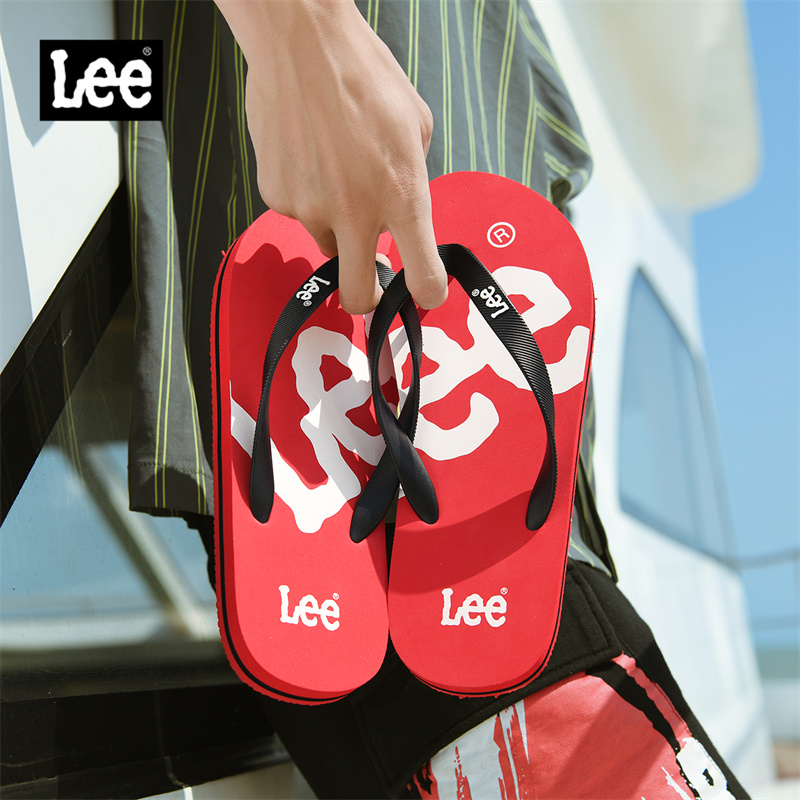 Lee男士拖鞋夏季外穿人字拖防滑防臭软底休闲凉鞋子沙滩夹脚凉拖 - 图0