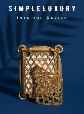 JayStrongwater精美虎眼石相框