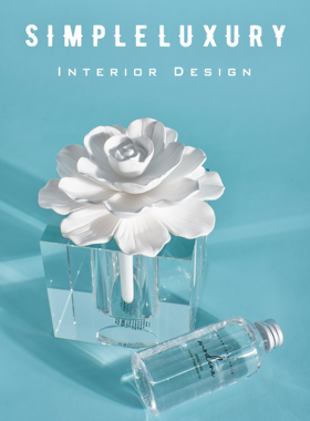 轻奢花卉安神助眠香薰精油扩香器