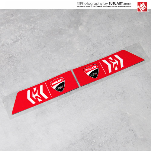 TUTU圖圖車貼 定制V4 959风挡贴MOTOGP DUCATI2019样式风挡装饰贴 - 图3