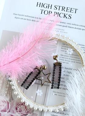 美甲拍照垫唯美ins网纱蓬饰品