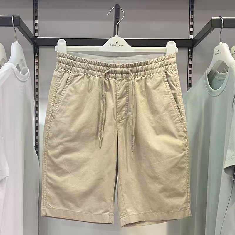 正品佐丹奴短裤男25款休闲五分裤中低腰修身松紧腰薄裤01105205,淘宝优惠券,粉丝福利购,淘宝优惠卷