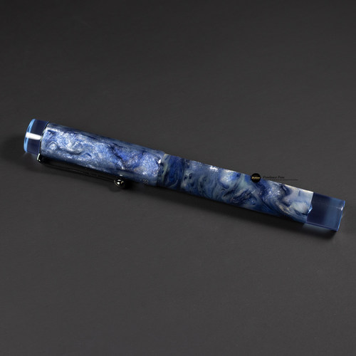 现货OPUS 88DEMO BLUE SAPPHIRE地球蓝宝石大型正统滴入式pvd钢笔 - 图1