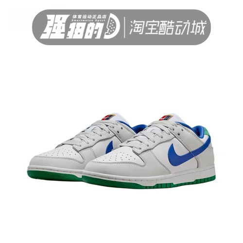 耐克NIKE DUNK LOW PRM女子低帮复古轻便休闲运动鞋 FB7910-100 - 图0