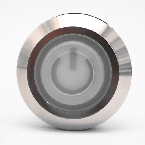 炉灶风机防水电源开关 商用节能猛火灶30mm金属按钮带灯开关 配件 - 图3